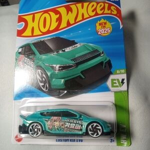 Mattel Hot Wheels Custom Kia EV6 - Teal